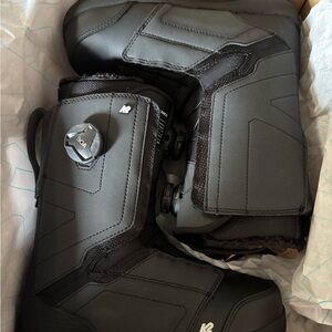 New K2 Trance Womens Double Boa Snowboard Boots, Size 8 and 8.5 women